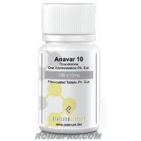 Anavar 10 for sale | Oxandrolone 10 mg x 100 tablets | Platinum Biotech